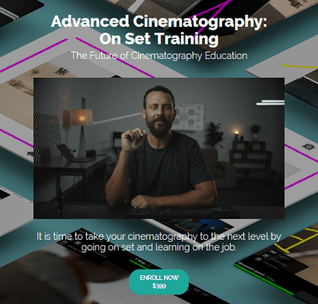 Wandering DP – Advanced Cinematography – On Set Training Course { Full Course Download }