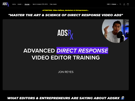 Advanced Direct Response Editor Training 2024 { Full Course + Video } Download