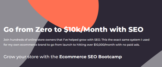 Ecommerce SEO Bootcamp Course – Go from Zero to $10000 per Month with SEO 2024 { Full Course Download }