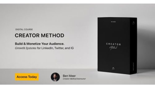 Ben Meer – Creator Method【2023】{ Full Course Download }