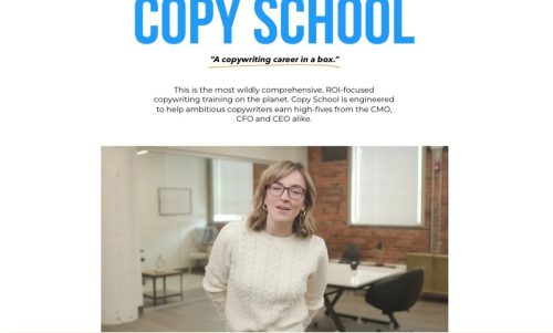 Copyhackers – Copy School【2023】{FULL COURSE + VIDEO}