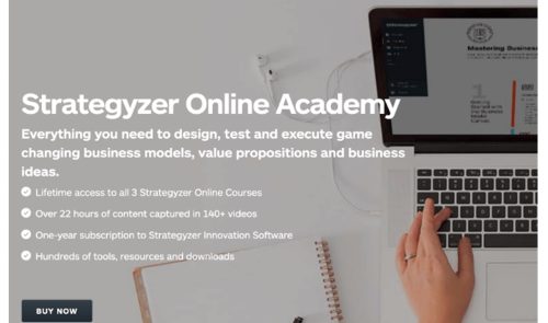 Strategyzer – Strategyzer Online Academy【2023】{FULL COURSE + VIDEO}