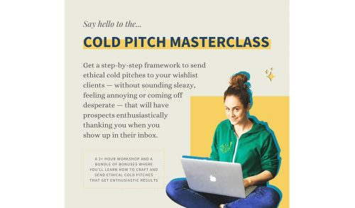 Bree Weber – Cold Pitch Masterclass + Cold Pitch Playbook【2023】{FULL COURSE + VIDEO}