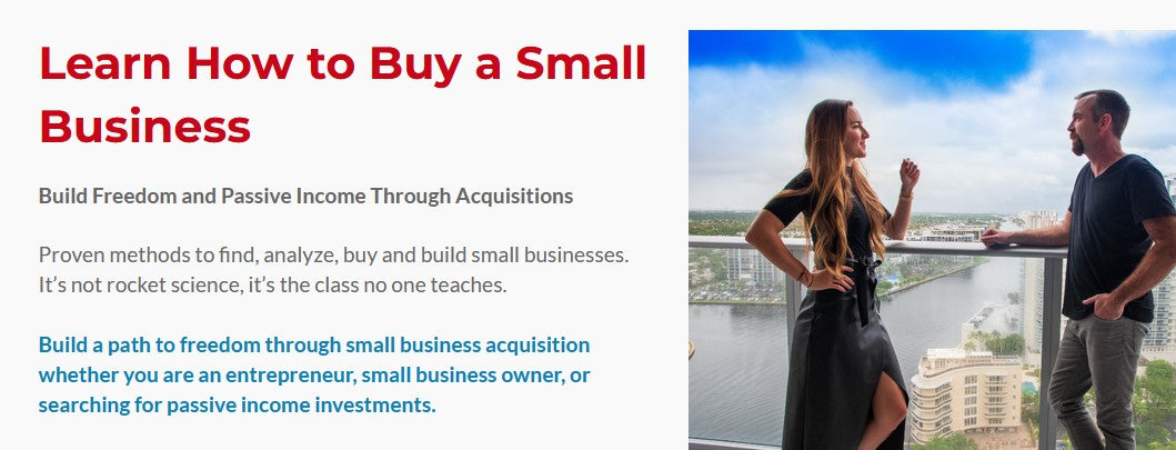 Codie Sanchez & Ryan Snow – How to Buy a Small Business { Full Course Download }