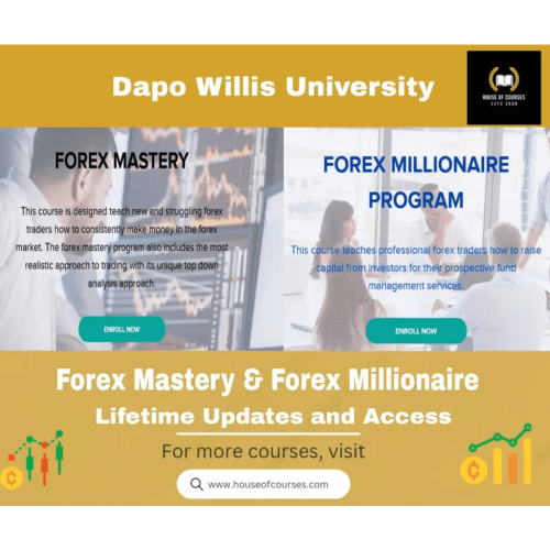 Dapo Willis University - Forex Mastery & Forex Millionaire Course { full course Download }