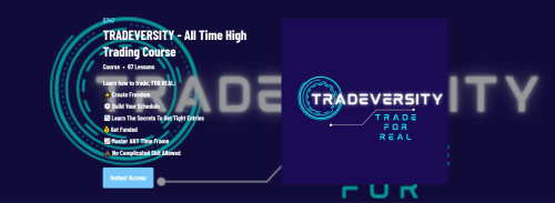 Tradeversity – All Time High Trading Course【2022】{FULL COURSE + VIDEO}