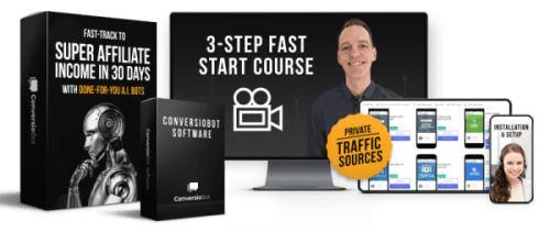 Simon Wood – Conversio Super Affiliate A.I.Bots【2023】{FULL COURSE + VIDEO}